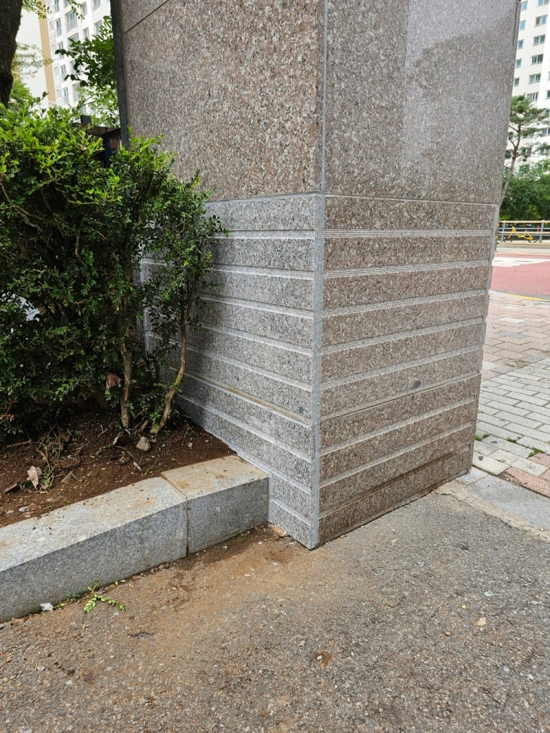 경기 안양시 계단 대리석 교체 시공 전